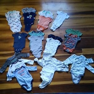 Baby onesies lot